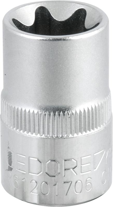SOQUETE HEXALOBULAR 1/2" E-20 - GEDORE RED