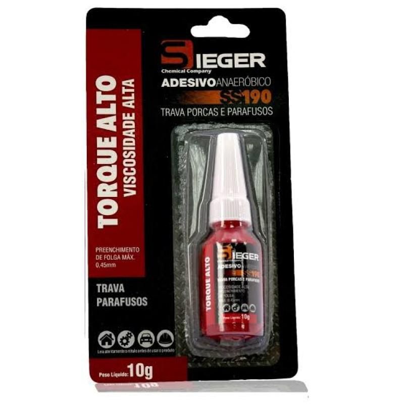 TRAVA PARAFUSOS TORQUE ALTO 10G - SIEGER SS190