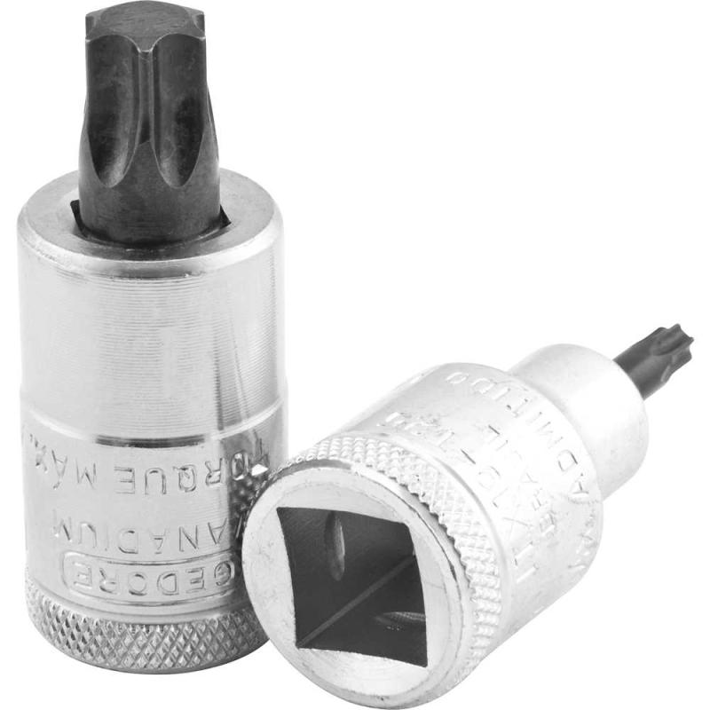 SOQUETE 1/2" HEXALOBULAR (TORX) T40 - GEDORE