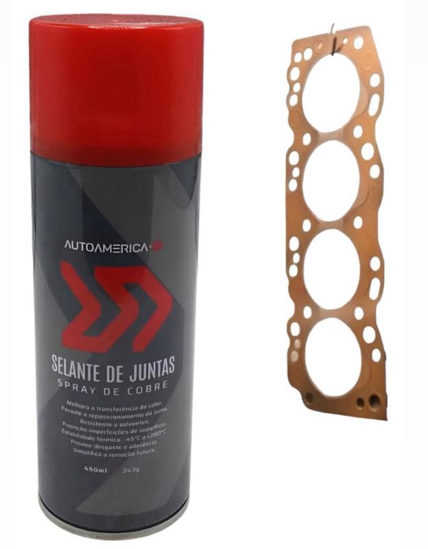 SELANTE PARA JUNTAS SPRAY COBRE 450 ML - AUTOAMERICA