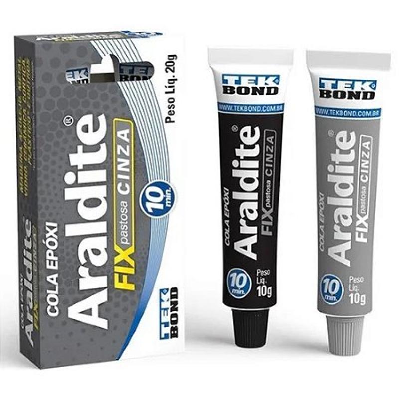ARALDITE PASTOSO CINZA 20G10MIN - TEK BOND