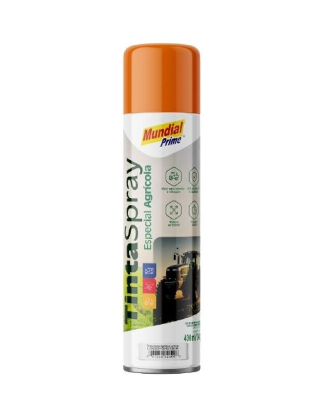 TINTA SPRAY AGRICOLA LARANJA STARA 400ML - MUNDIAL PRIME