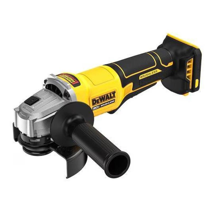 ESMERILHADEIRA ANGULAR 4 1/2"-  (115MM) 20V MAX* LI-ION, BRUSHLESS SEM BATERIA E CARREGADOR (DCG408B) - DEWALT