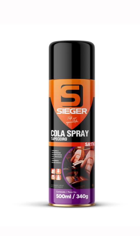 COLA SPRAY TAPECEIRO 500ML/340G SA176 - SIEGER