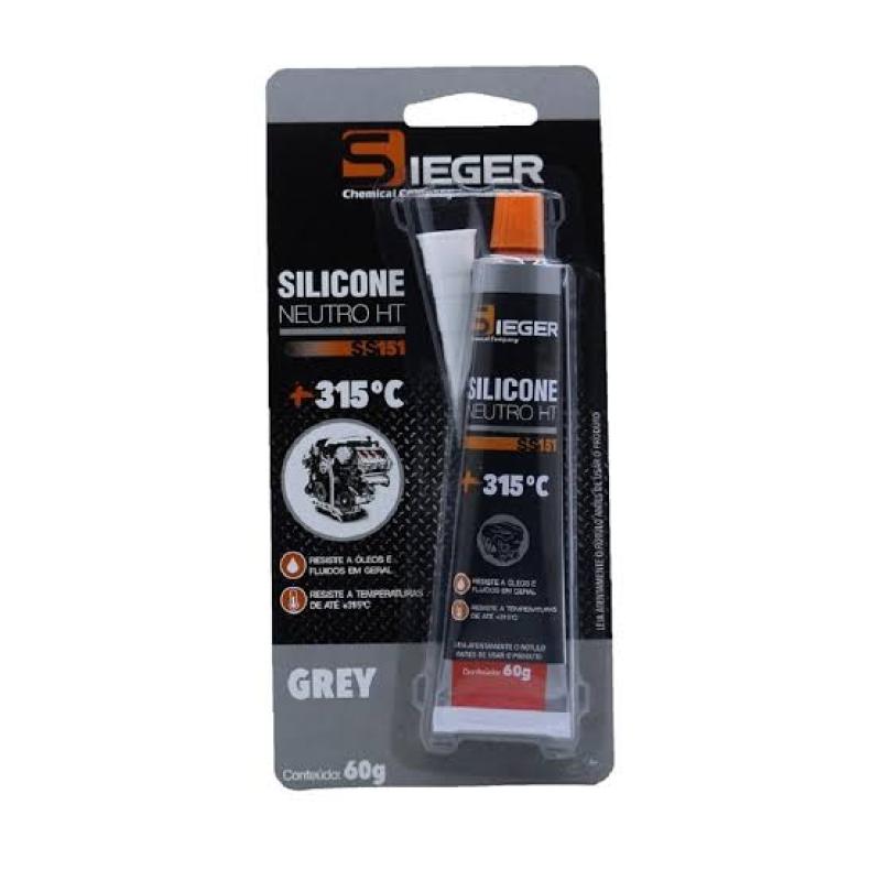 SILICONE GREY HT SS151 SIEGER 12X60G - SS151