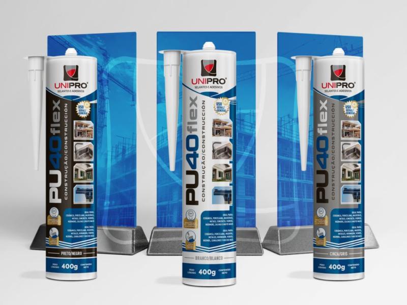 PU40 FLEX BRANCO 400G - UNIPRO
