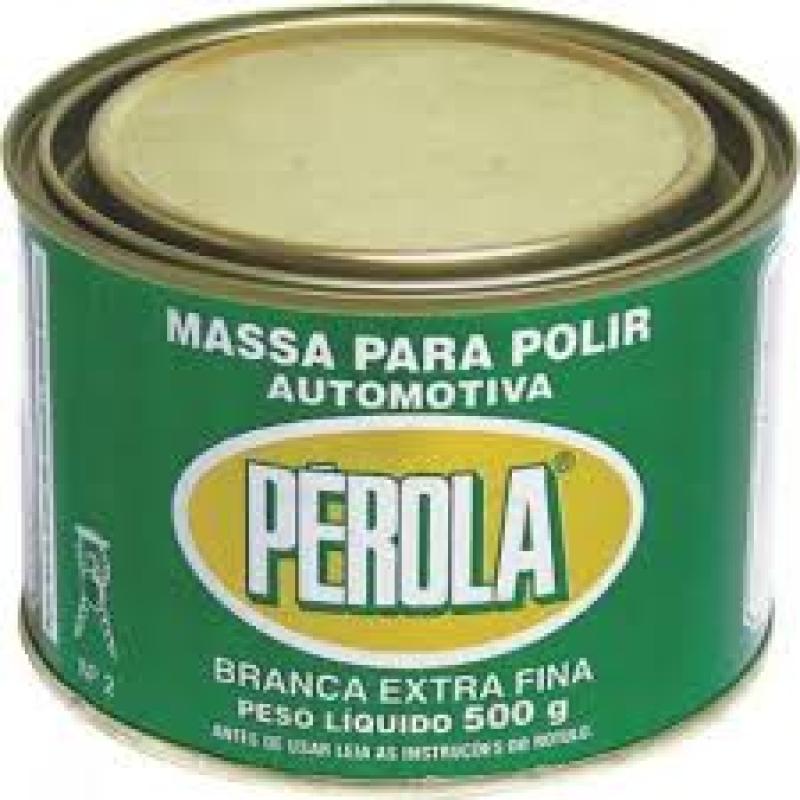 MASSA DE POLIR N.2 BRANCA EXTRA FINA 500 gr - PEROLA