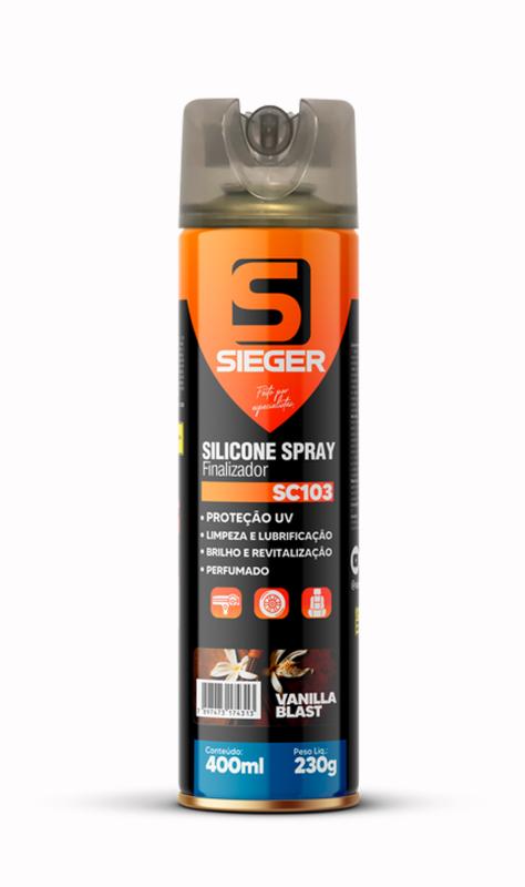SILICONE SPRAY SC103 VANILLA BLAST 400ML SIEGER.