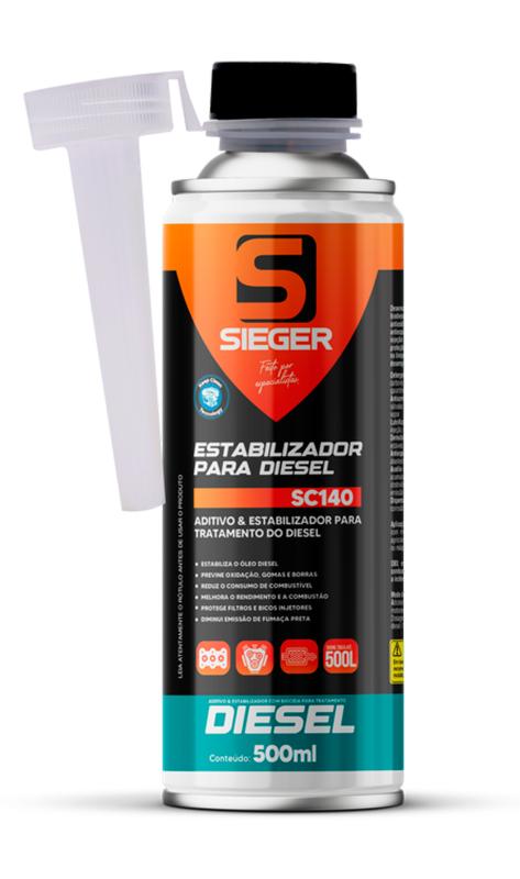 ESTABILIZADOR PARA DIESEL 500ML SC140 -  SIEGER