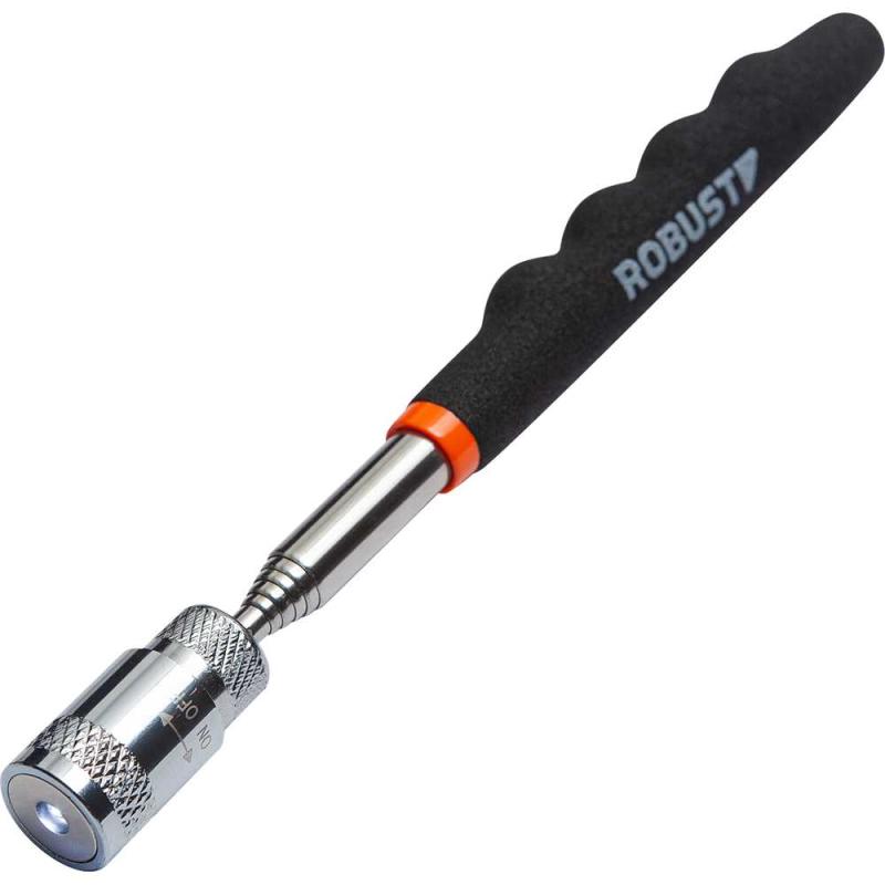 CANETA MAGNETICA TELESCOPICA COM LED - ROBUST