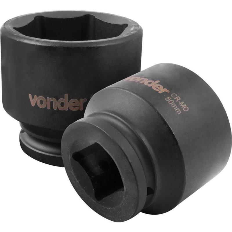 SOQUETE SEXTAVADO IMPACTO ENCAIXE 3/4" 50MM - VONDER