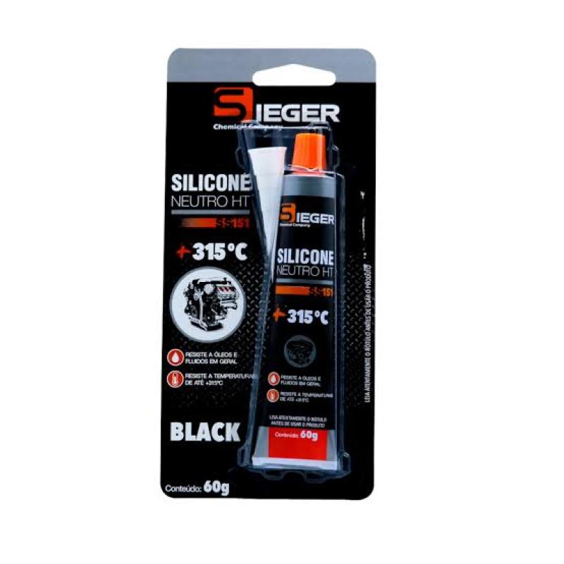 SILICONE BLACK HT SS151 SIEGER 12X60G - SS151