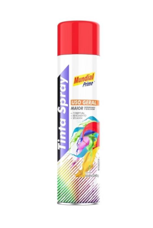TINTA SPRAY UG VERMELHO 400ML - MUNDIAL PRIME