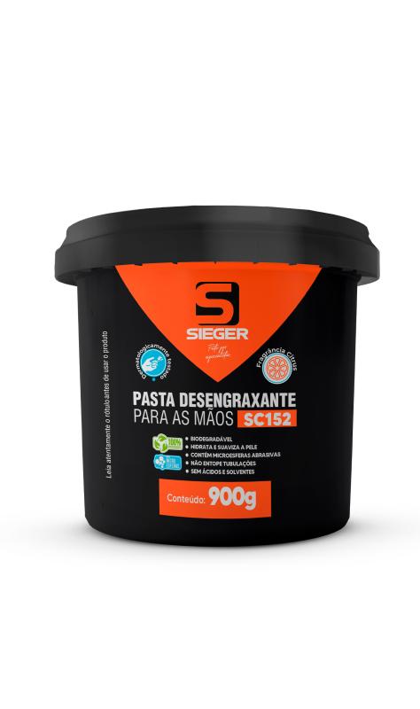 PASTA DESENGRAXANTE PARA AS MAOS COM ABRASIVO SC152 900G - SIEGER