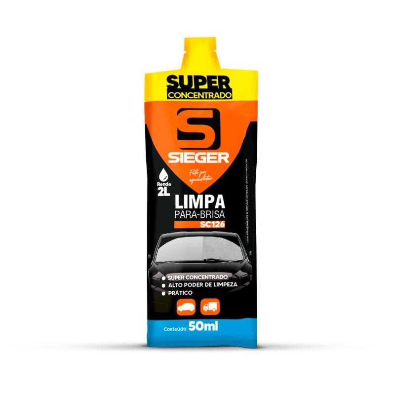 LIMPA PARA-BRISA SACHE 50ML - SIEGER