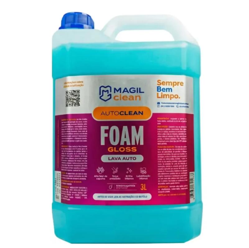 FOAM GLOSS LAVA AUTO 5 LITROS - MAGIL CLEAN