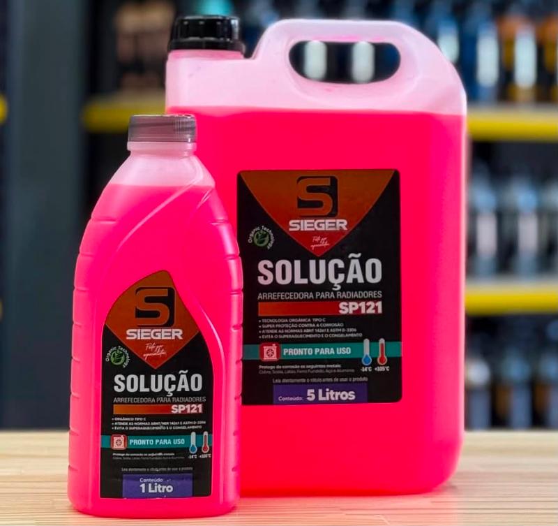 SOLUCAO ARREFECIMENTO ORGANICO 33% ROSA 5 LITROS SP121 - SIEGER
