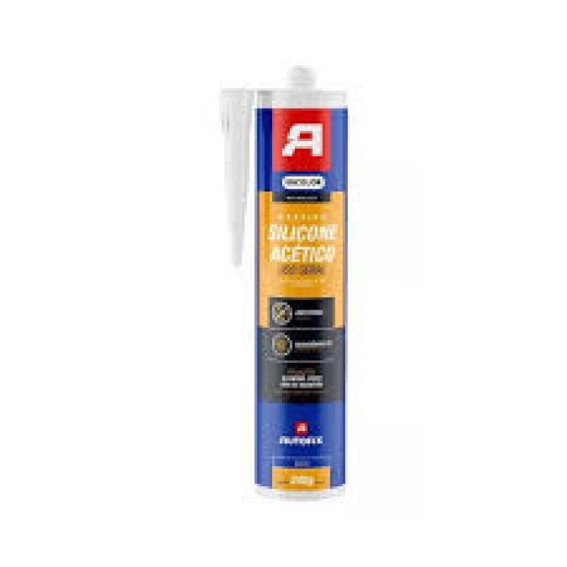 SILICONE ACETICO INCOLOR USO PROFISSIONAL 240G