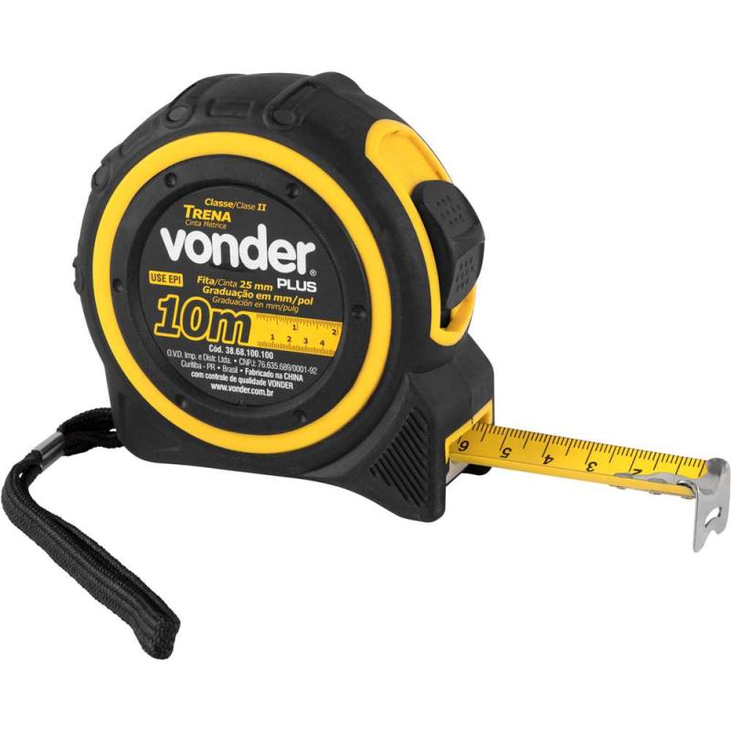 TRENA ACO 10M X 25MM - VONDER PLUS