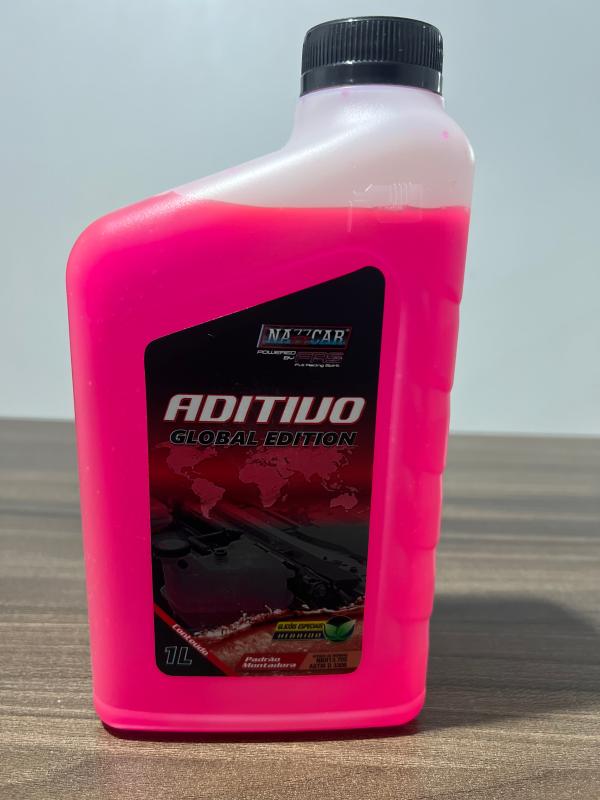 ADITIVO RADIADOR GLOBAL EDITION ROSA 1 LITRO - NAZZCAR