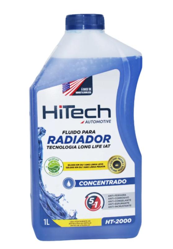 ADITIVO PARA RADIADOR CONCENTRADO HT-2000 - AZUL 1L - HITECH