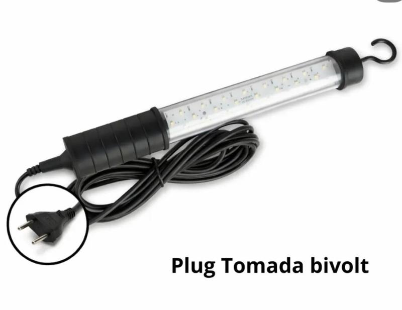 PENDENTE 24 LED BIVOLT COM PLUG - SUPERSAFE