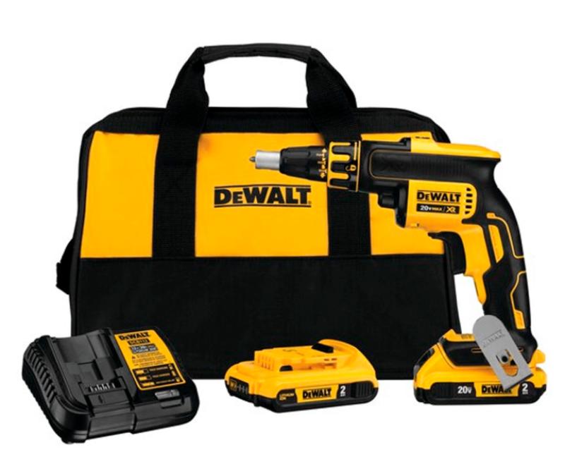 PARAFUSADEIRA DRYWALL 220V BRUSHLESS + 2BATERIAS 2AH - DCF620D2-B2 -DEWALT