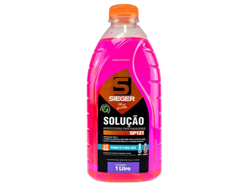 SOLUCAO ARREFECIMENTO ORGANICO 33% SP121 ROSA 1L - SIEGER