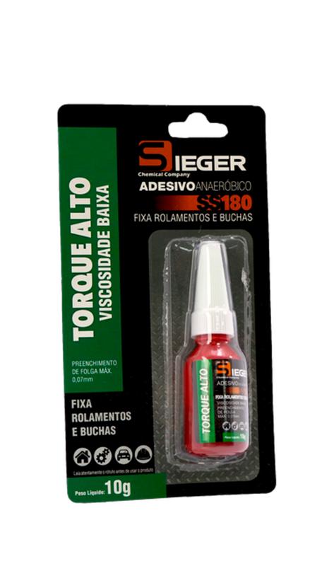 FIXA ROLAMENTO TORQUE ALTO BAIXA VISCOSIDADE 10  SB180 - SIEGER