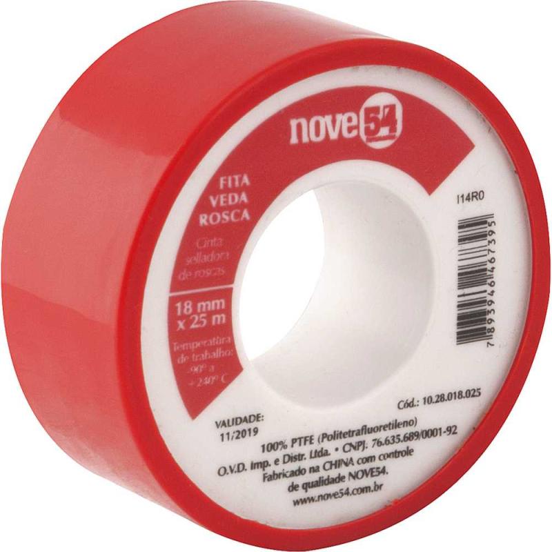 FITA VEDA ROSCA 18MMX25M - NOVE54
