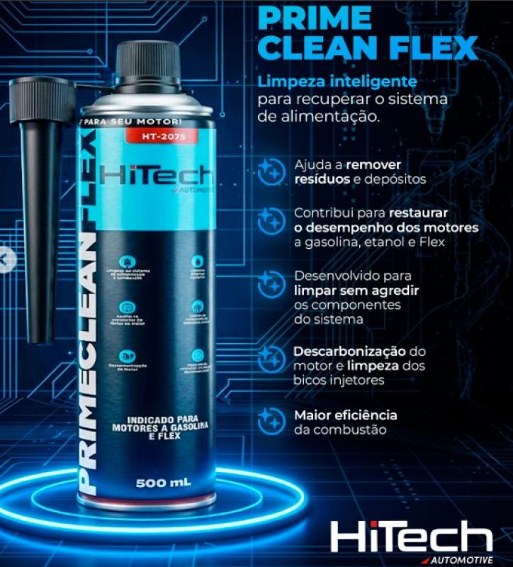 ADITIVO PARA COMBUSTIVEL PRIME CLEAN FLEX 500ML - HITECH