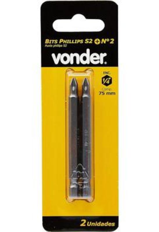 BITS PHILLIPS S2 1/4 N.2 75MM C/2PC VD